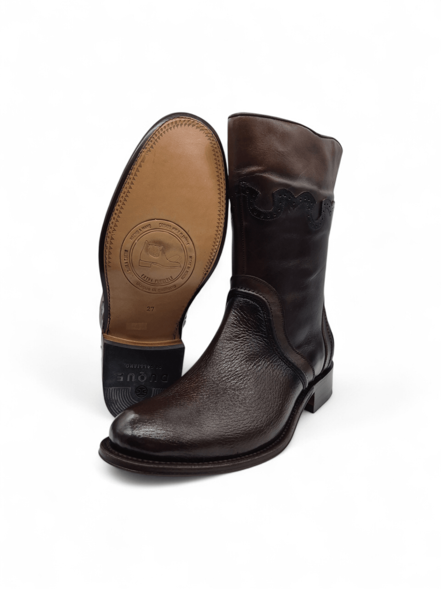 BOTA DE VENADO DUQUE 1054 COGNAC - PACHECO BOOT CO