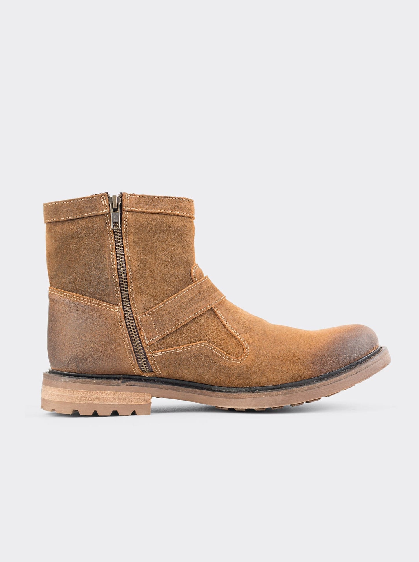 SIETELEGUAS 7004 GAMUZA GINGER - PACHECO BOOT CO