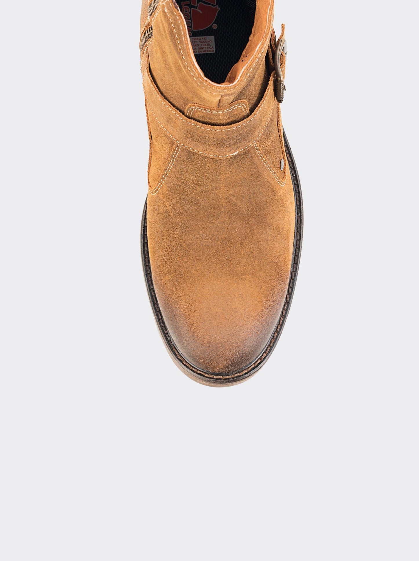 SIETELEGUAS 7004 GAMUZA GINGER - PACHECO BOOT CO