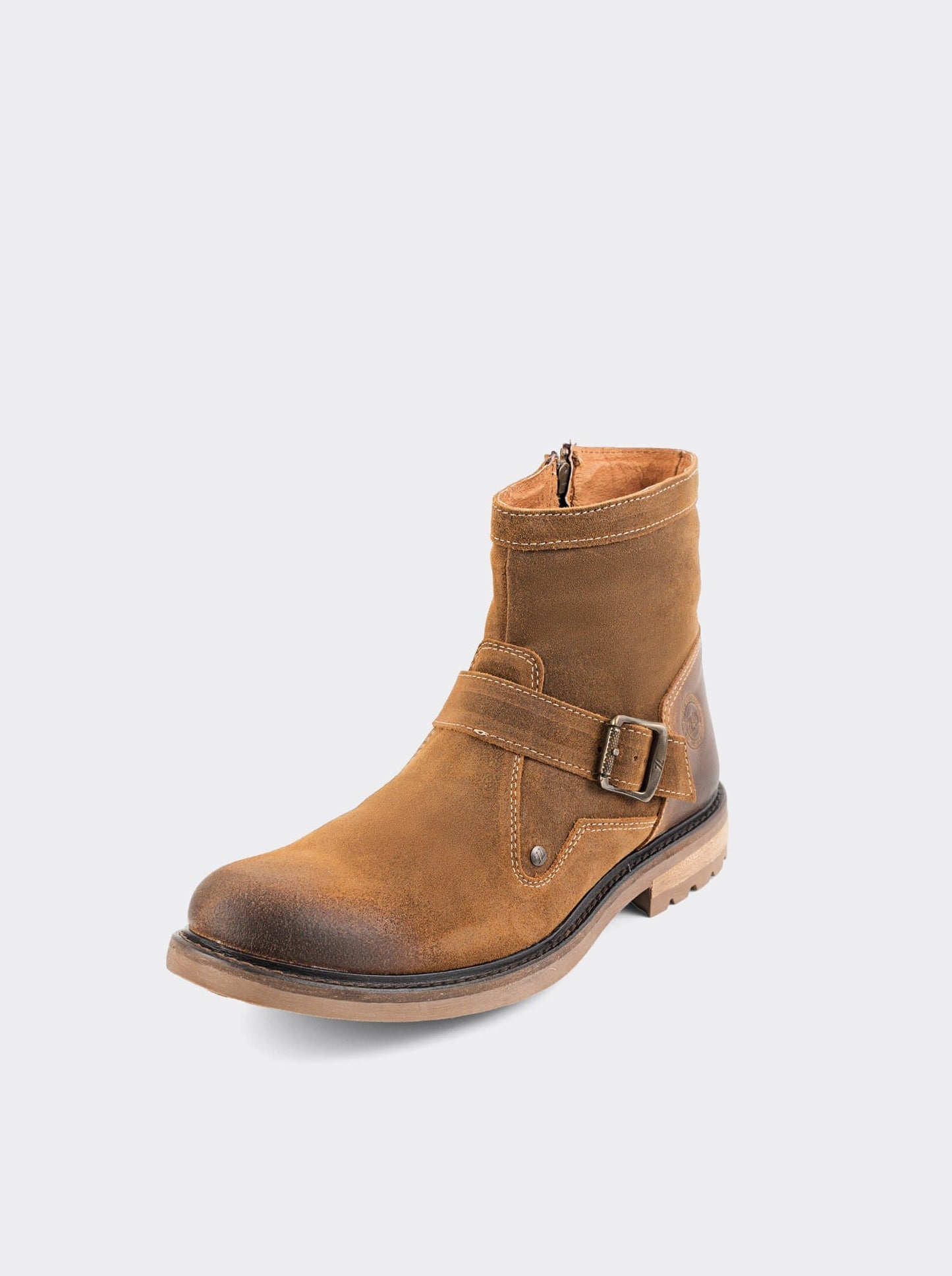 SIETELEGUAS 7004 GAMUZA GINGER - PACHECO BOOT CO