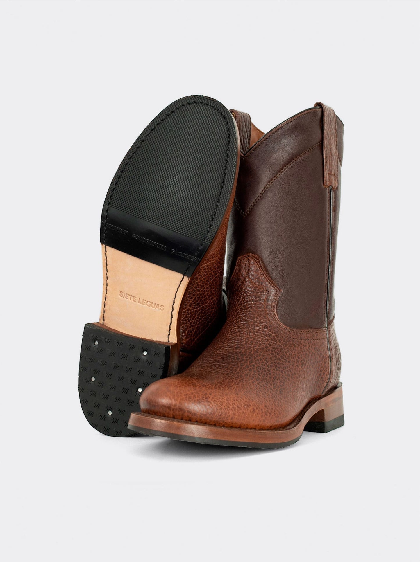 SIETELEGUAS ROPER 1000 BISONTE DARK - PACHECO BOOT CO