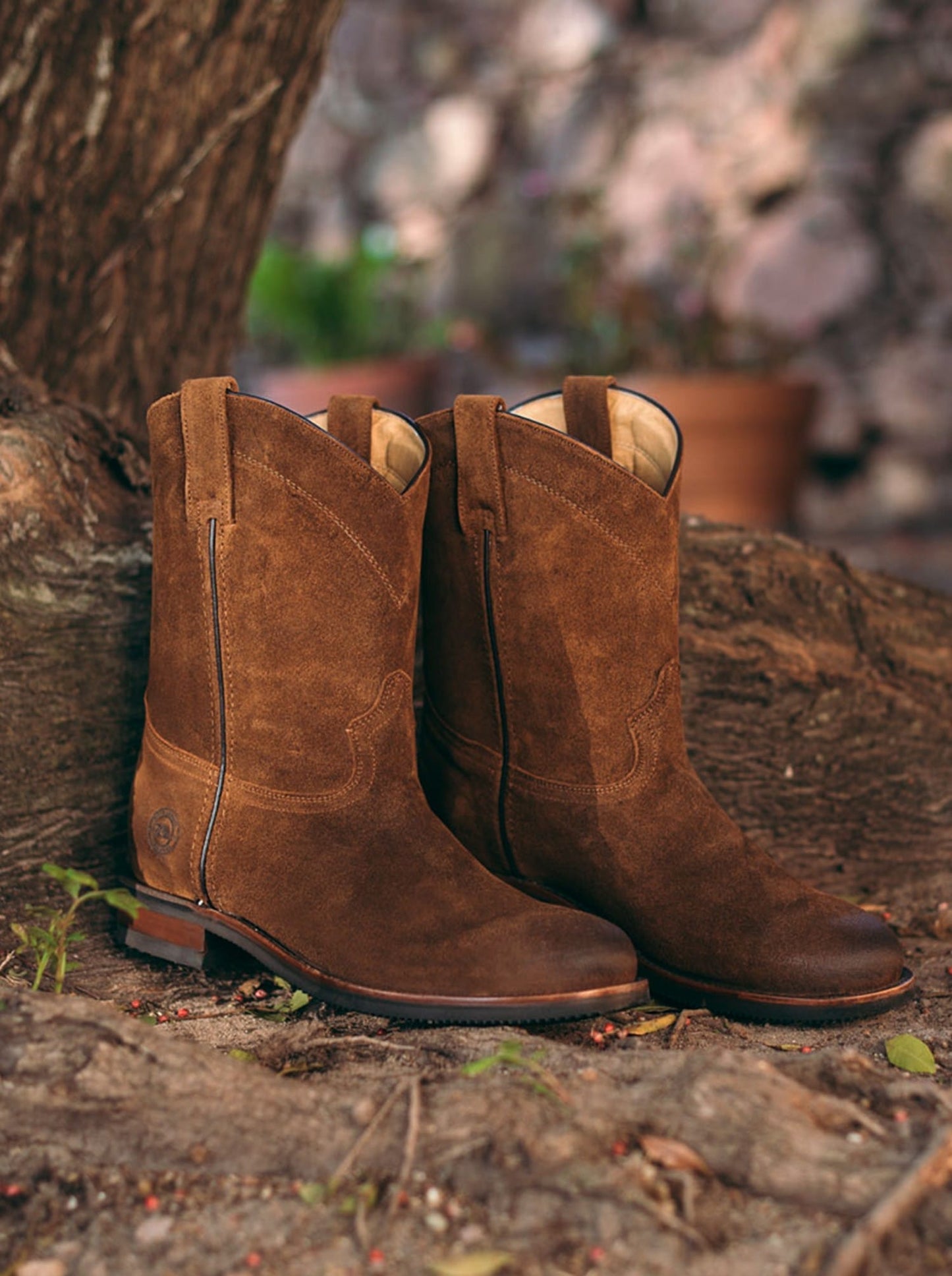 SIETELEGUAS ROPER 1000 GAMUSA GINGER - PACHECO BOOT CO
