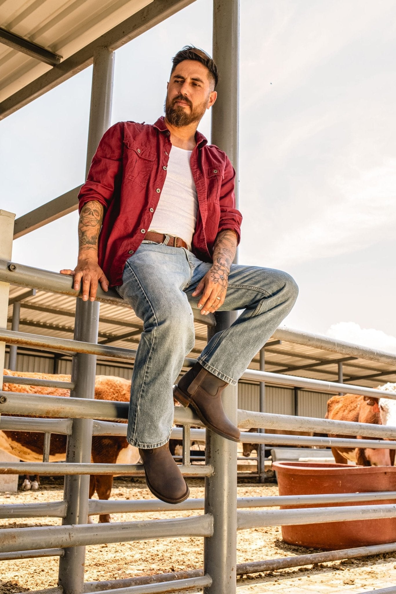 SIETELEGUAS ROPER 1677 CRAZY CAFE - PACHECO BOOT CO