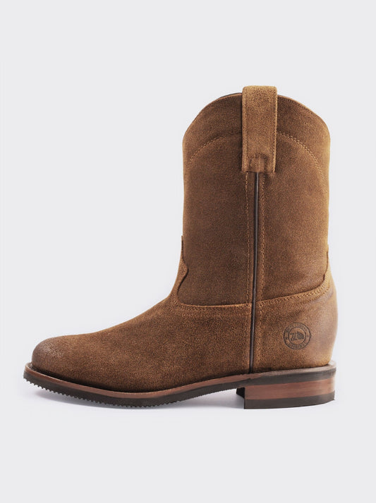 SIETELEGUAS ROPER 1000 GAMUSA GINGER - PACHECO BOOT CO